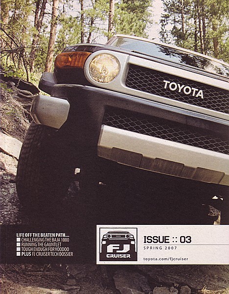 WTB - FJ Cruiser Brochure - Issue: 03 | Toyota FJ Cruiser Forum